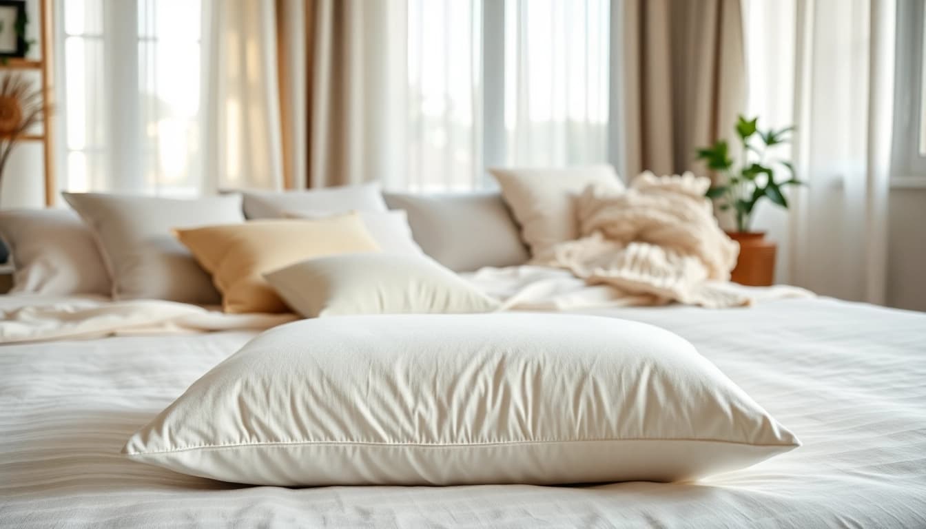 Unwind with the best pillows to enhance your sleep experience in a cozy bedroom setting.