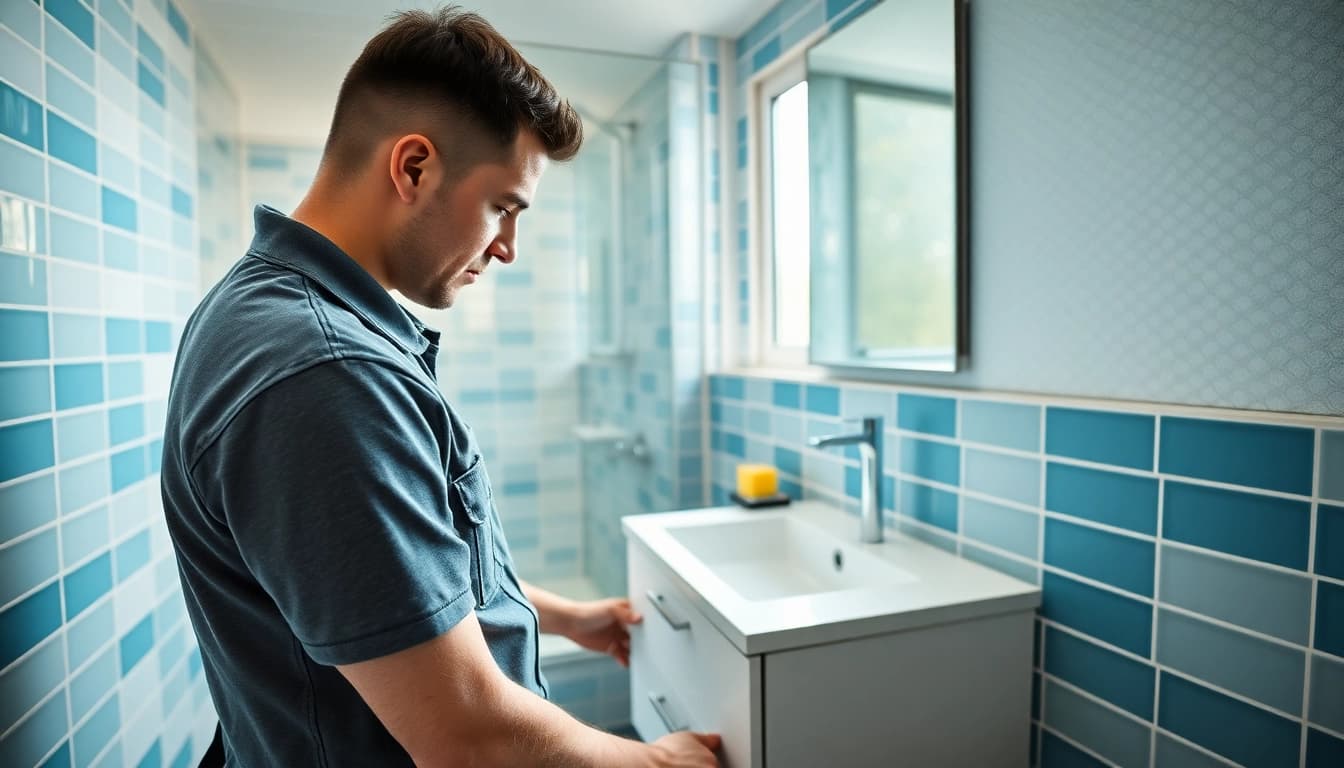Experience skilled bathroom fitter manchester showcasing beautiful tile installation.