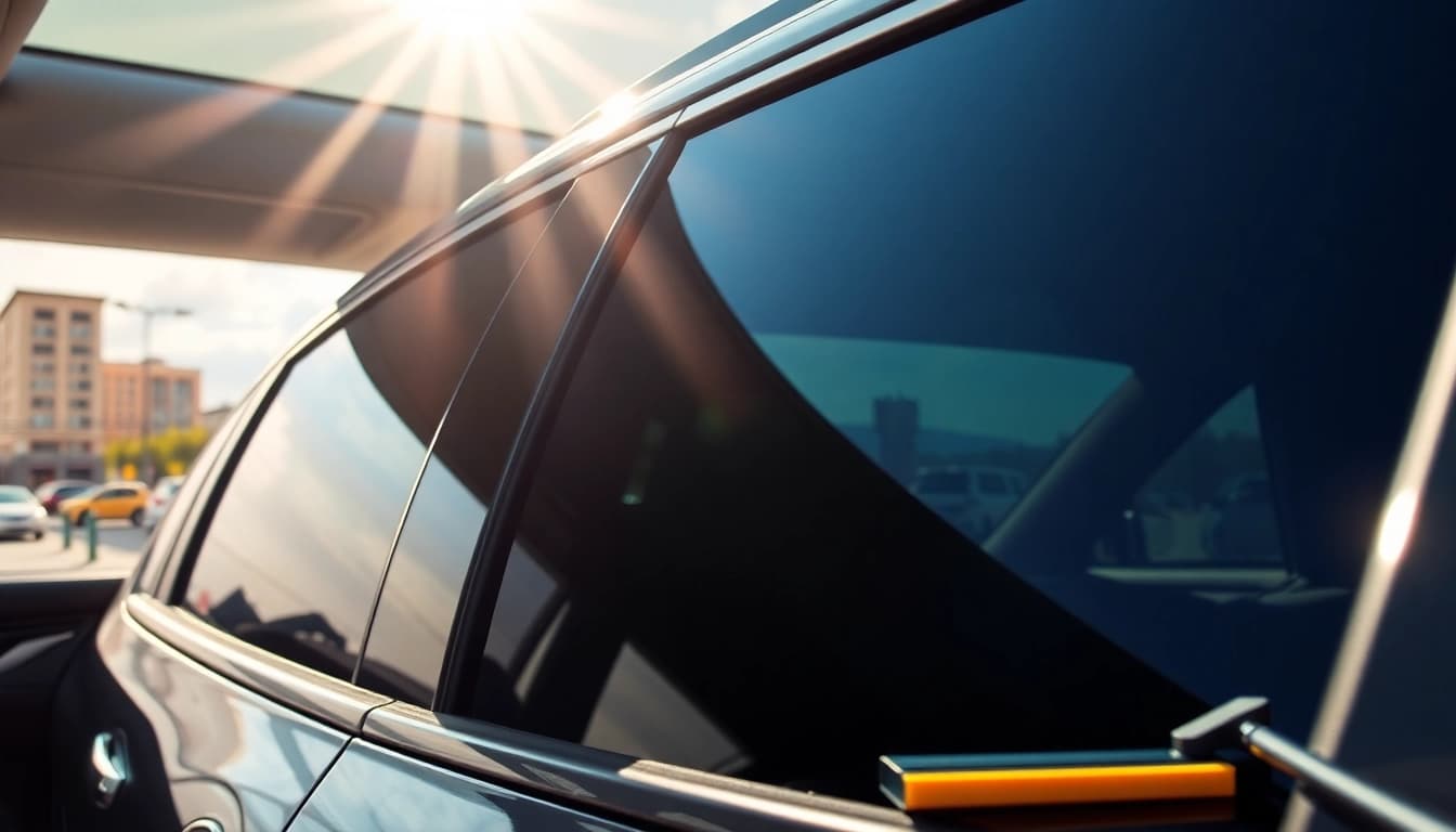 Best window tint Chattanooga TN enhancing vehicle’s aesthetics and privacy with sleek installation.