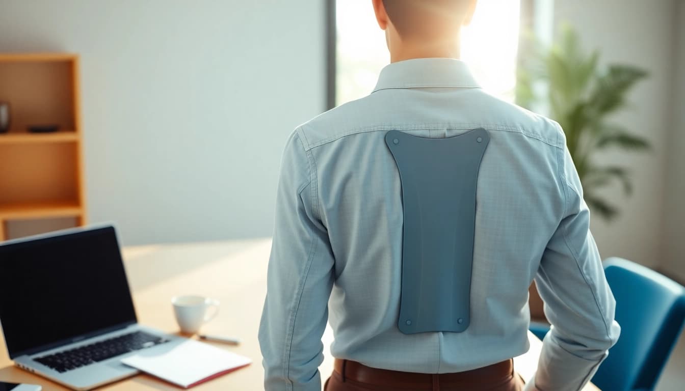 Fivali back brace reviews highlight comfort and discreet design for improved posture at work