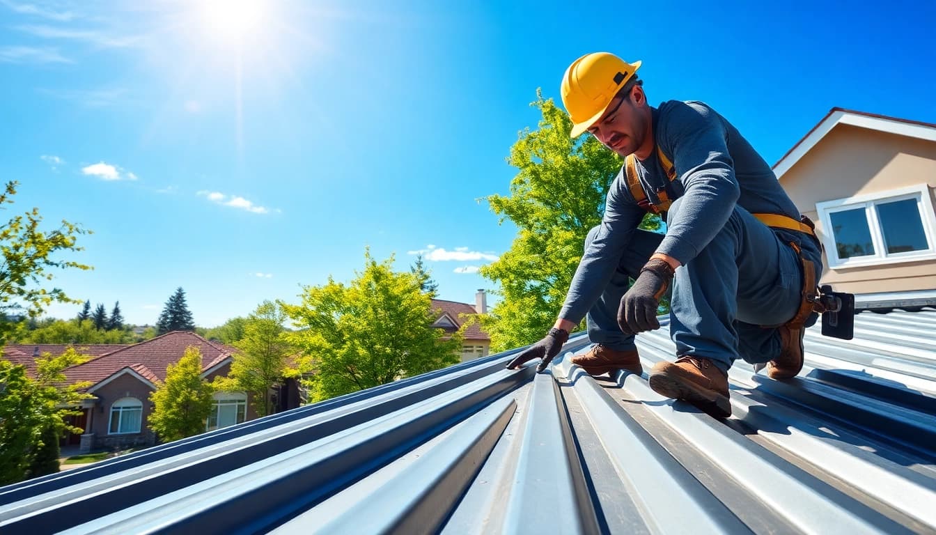 Enhancing Toronto homes with professional metal roofing installation.