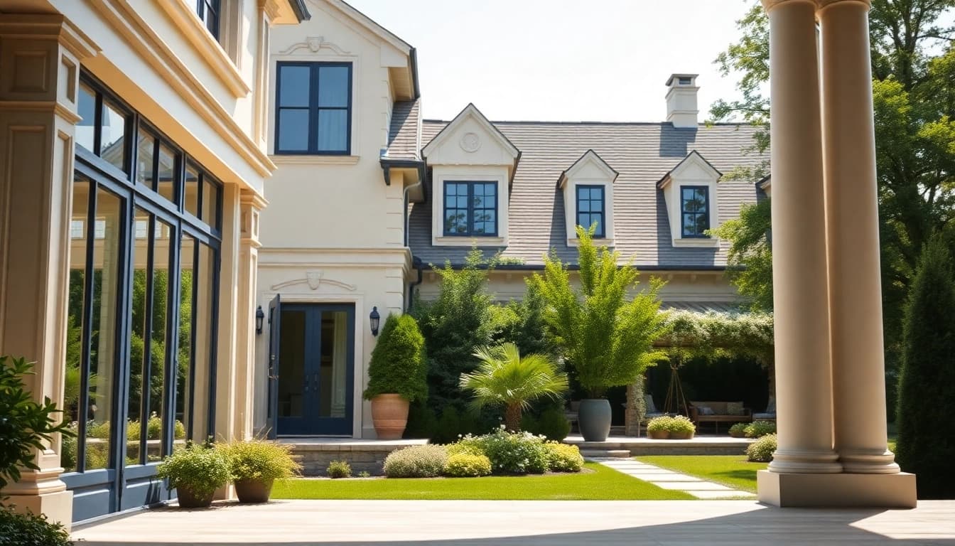 Transform your home with a stylish colonial home addition featuring classic design elements.