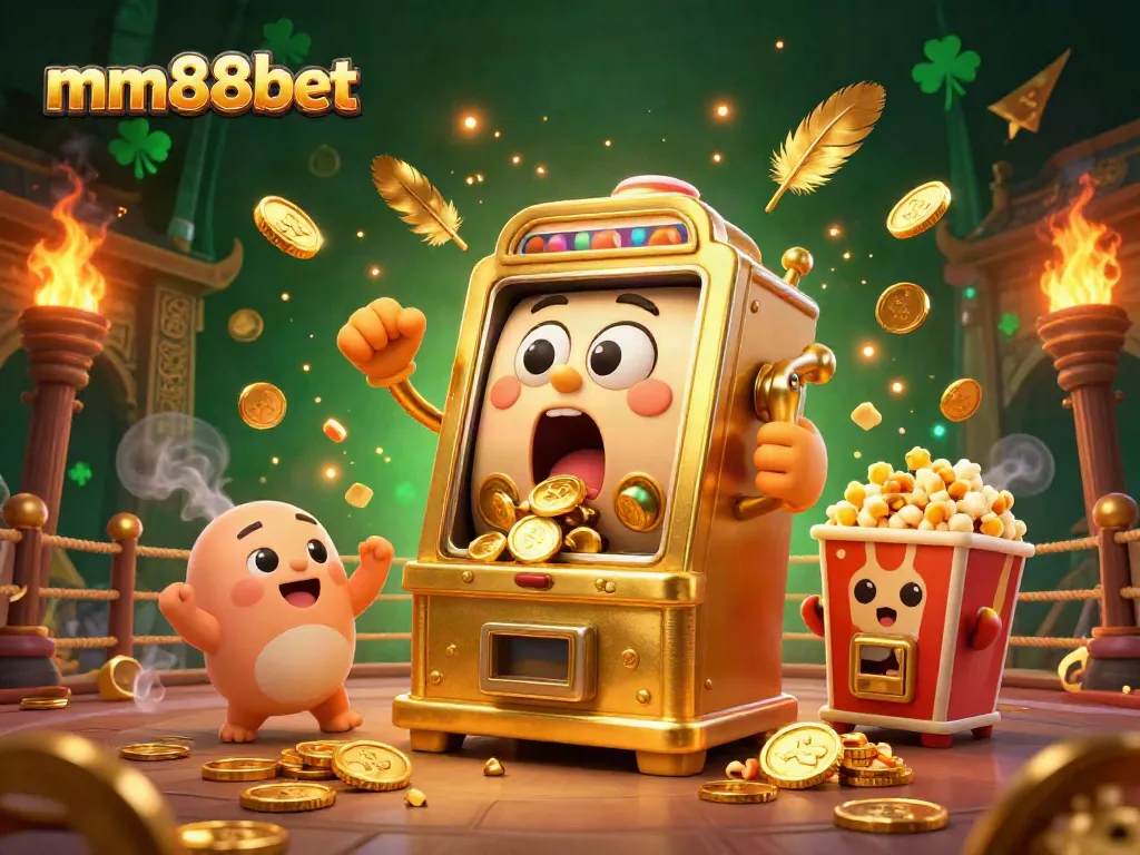 Experience mm88bet's exciting jackpot action with cheerful slot machines and golden prizes!
