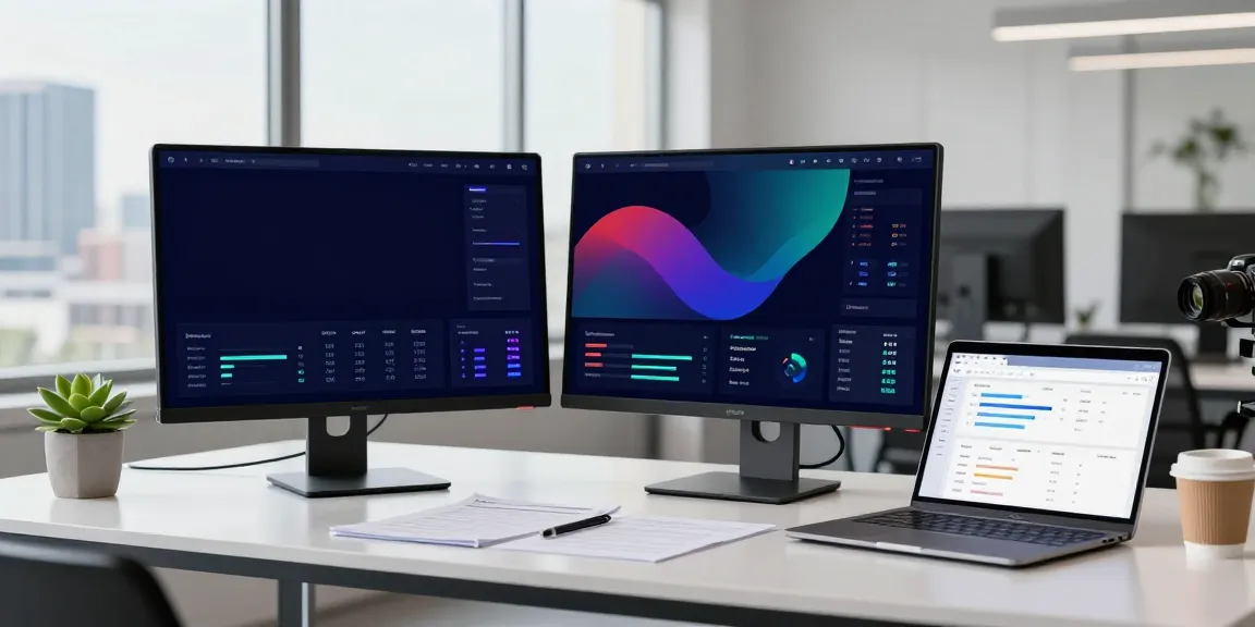 SEO expert analyzing data on instant indexing tools in a modern office.