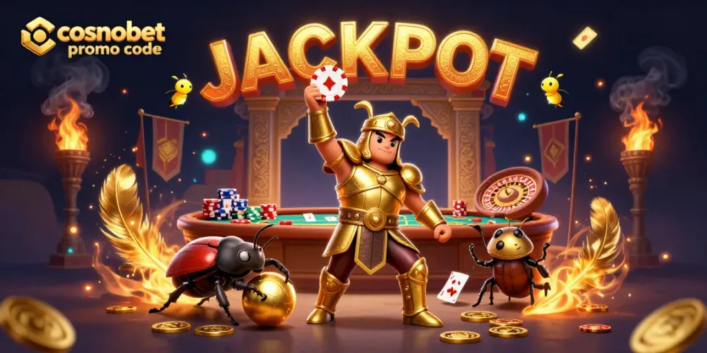 Play and win with the cosmobet promo code for exciting casino bonuses and poker challenges.