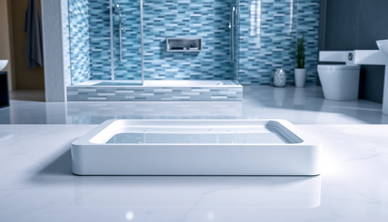 Elevate Your Bathroom Design with Elegant Shower Bases