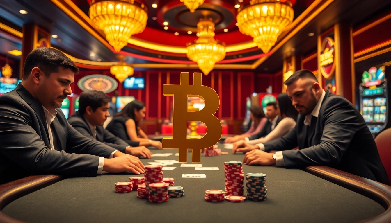 Experience the thrill of high-stakes gambling at the B8 poker table with intense players.