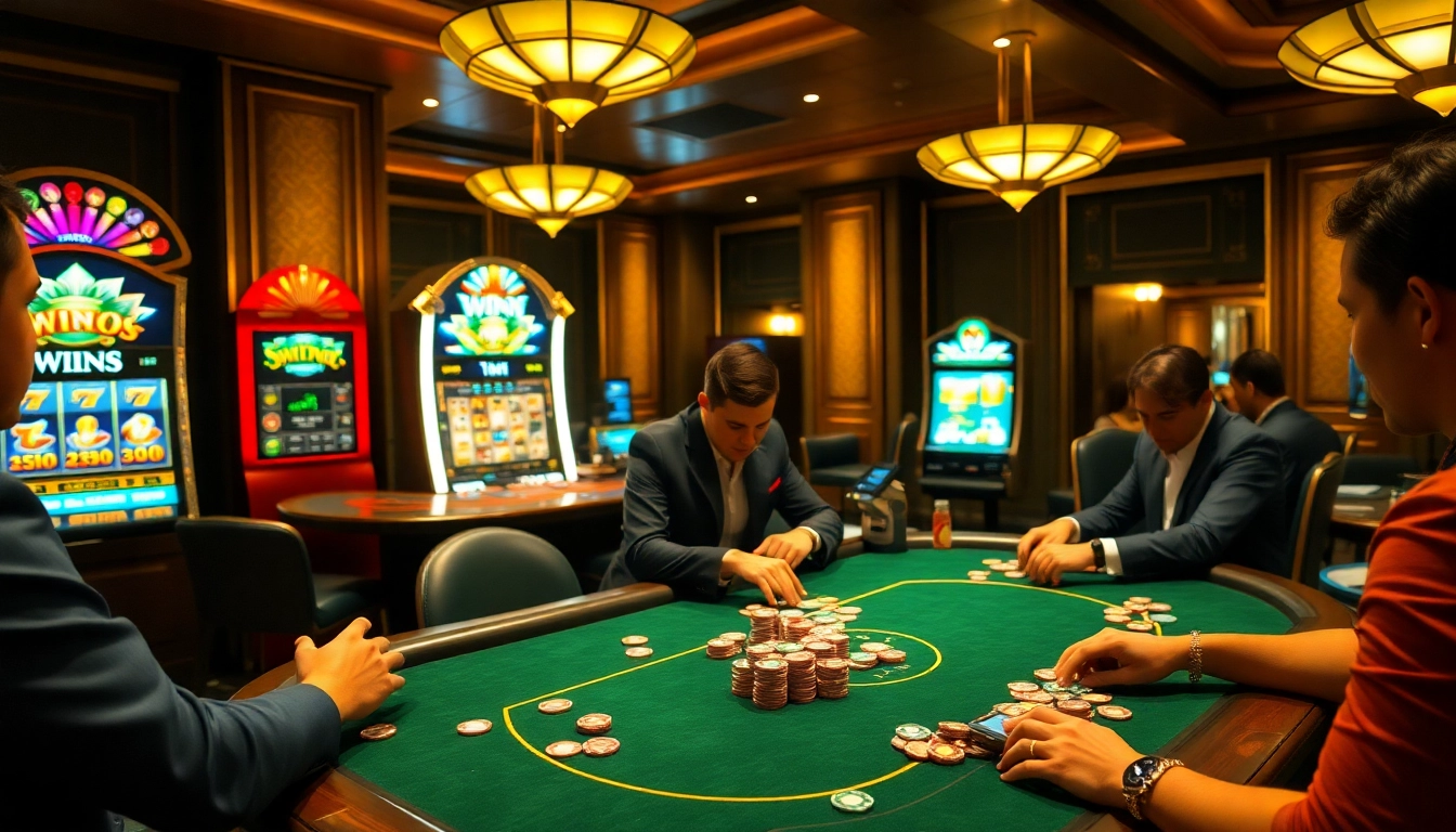 Experience the thrill of gambling at C168 with an elegant casino atmosphere and intense gameplay.